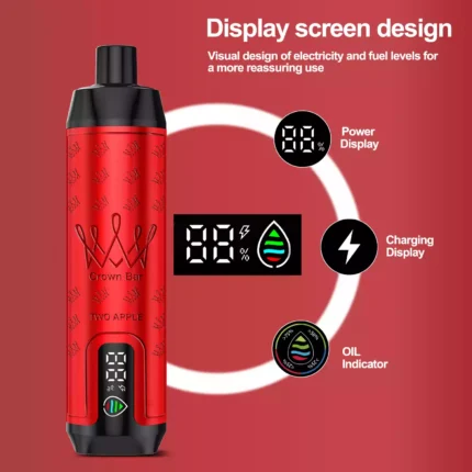 2025 Neu AL FAKHAR 8000 Züge F18 Doppelapfel Einweg E-Zigarette – 18ml Liquid, 0.6 Mesh Coil, Günstigster Preis mit Lieferung in 5-7 Tagen (2)
