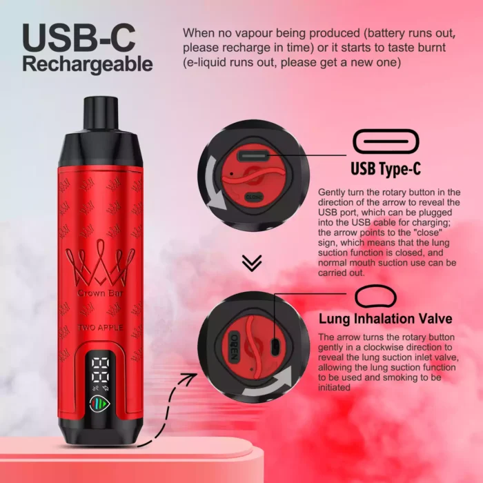 2025 Neu AL FAKHAR 8000 Züge F18 Doppelapfel Einweg E-Zigarette – 18ml Liquid, 0.6 Mesh Coil, Günstigster Preis mit Lieferung in 5-7 Tagen (4)