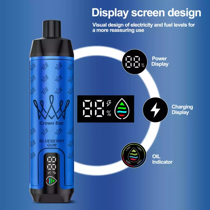 AL FAKHAR 15000 Züge F18S Blaubeere Kaugummi Geschmack, 22ml E-Liquid, 5mg Nikotin – Bestseller 2025, Lieferung in 5-7 Tagen, Günstig im Einzelhandel (1)