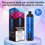 AL FAKHAR 15000 Züge F18S Blaubeere Kaugummi Geschmack, 22ml E-Liquid, 5mg Nikotin – Bestseller 2025, Lieferung in 5-7 Tagen, Günstig im Einzelhandel (3)