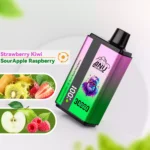 ANU 30000 Züge Einweg E-Zigarette – Erdbeere Kiwi & Sauerer Apfel Himbeere, Direktverkauf ab Werk, Günstigster Preis (1)