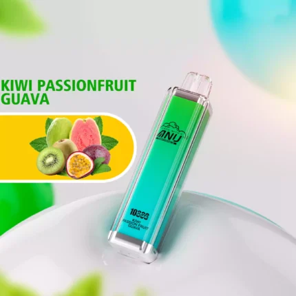 ANU Crystal 10000 Züge Kiwi Passionsfrucht Guave Einweg E-Zigarette – 650 mAh Akku, Bestseller 2025, günstiger Preis, Lieferung innerhalb von 5-7 Tagen in Europa (2)