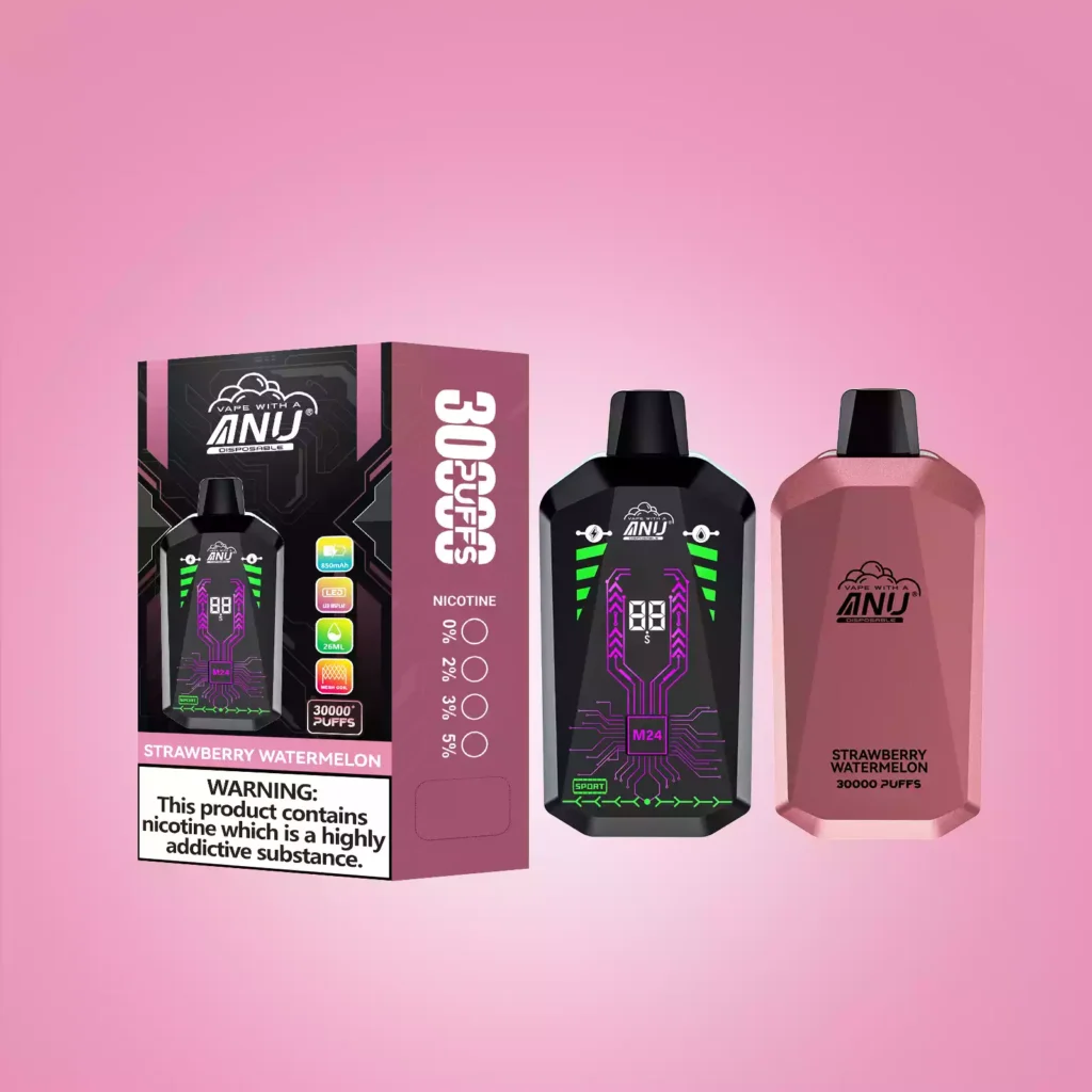 ANU Star 30000 Züge Einweg E-Zigarette – Erdbeere Wassermelone, Top 2025 Produkte, Direktverkauf ab Werk, Günstigster Preis und schnelle Lieferung (1)