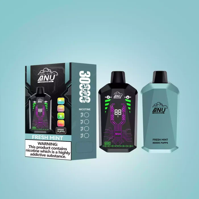 ANU Star 30000 Züge Einweg E-Zigarette – Frische Minze, Top-Produkt 2025, Schnelle Lieferung, Direktverkauf ab Werk (1)