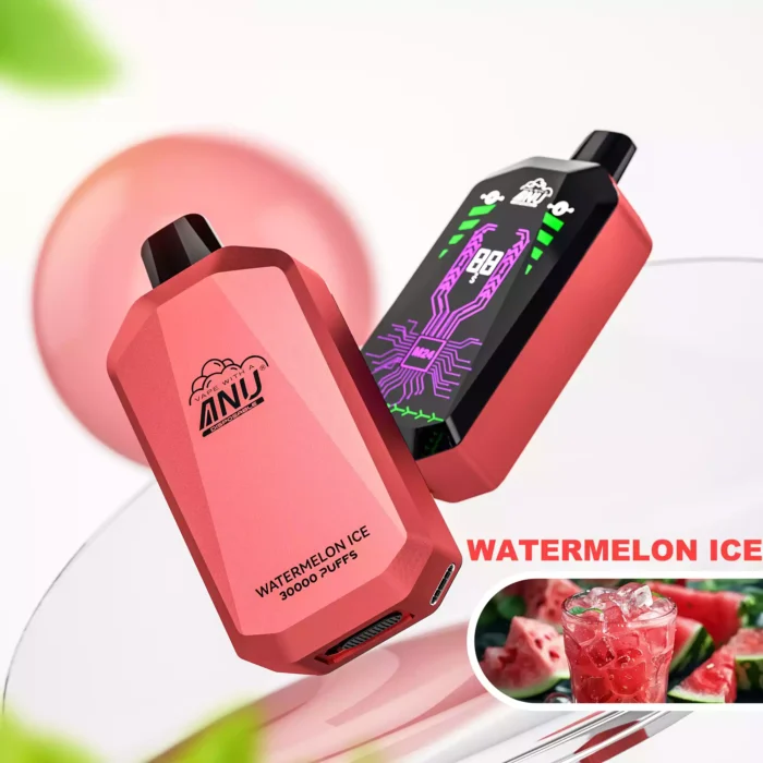 ANU Star 30000 Züge Mesh Coil Einweg E-Zigarette – Wassermelone Eis, Direktverkauf ab Werk, Der günstigste Preis (1)