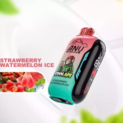 ANU Vista 30000 Züge Erdbeere Wassermelone Eis Einweg E-Zigarette – Der günstigste Einzelverkauf, Bestseller 2025, Lieferung europaweit in 5-7 Tagen (2)