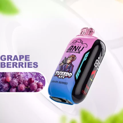 ANU Vista 30000 Züge Trauben Beeren Einweg E-Zigarette– Bestseller 2025, Einzelverkauf zu besten Preisen, Lieferung in 5-7 Tagen (1)