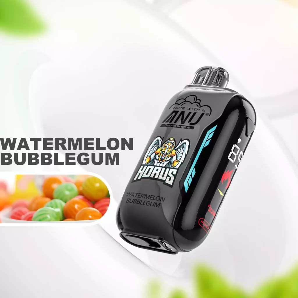 ANU Vista 30000 Züge Wassermelone Kaugummi Einweg E-Zigarette – Bestseller 2025, Einzelverkauf zu besten Preisen, Lieferung in 5-7 Tagen innerhalb Europas (1)