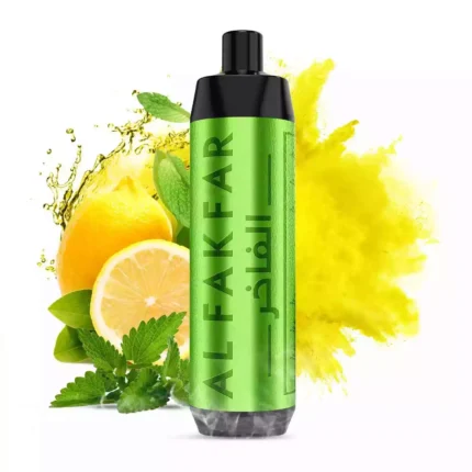 AL FAKHAR 8000 Züge F18 Zitrone Minze Einweg E-Zigarette – Bestseller 2025 18ml Liquid 600mAh Akku Günstigster Preis mit Schneller Lieferung in 5-7 Tagen