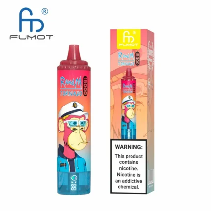 RandM Tornado 15000 Züge Blau Razz Kirsche – 25ml E-Liquid, Mesh Coil, Wiederaufladbar,Bestseller 2025, Günstiger Einzelhandel, Schnelle Lieferung in 5-7 Tagen (1)