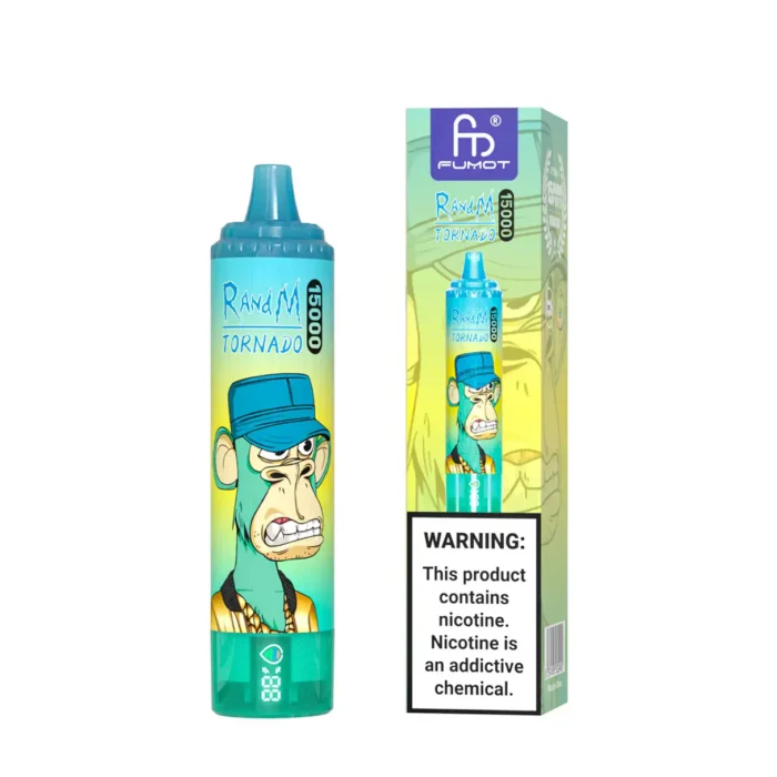 RandM Tornado 15000 Zuege Einweg E Zigarette Kiwi Passionsfrucht Guave Geschmack0235 Nikotinsalz25ml E Liquid Schnelle Lieferung innerhalb 5 7 Tagen 2