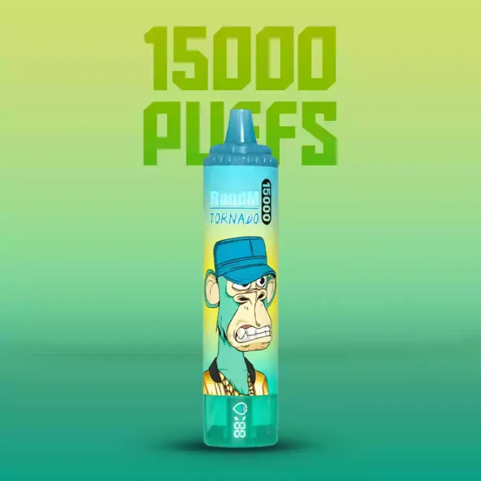 RandM Tornado 15000 Zuege Einweg E Zigarette Kiwi Passionsfrucht Guave Geschmack0235 Nikotinsalz25ml E Liquid Schnelle Lieferung innerhalb 5 7 Tagen 3