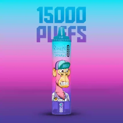 RandM Tornado 15000 Züge Einweg E-Zigarette – Blaubeere Himbeere Geschmack, 25ml E-Liquid, Wiederaufladbarer Akku, Der günstigste Preis 2025, Lieferung in 5 bis 7 Tagen (1)