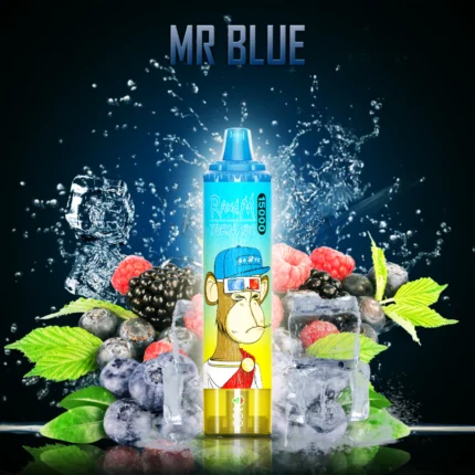 RandM Tornado 15000 Züge Einweg E-Zigarette – Mr. Blau, Mesh Coil, 25ml E-Liquid, 850mAh Akku – Der günstigste Einzelverkauf, Lieferung in 5 bis 7 Tagen (4)