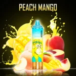 RandM Tornado 15000 Züge Peach Mango Flavor,Rechargeable, Mesh Coil, 25ml E-Liquid,Günstig im Einzelhandel,Lieferung in 5-7 Tagen (3)