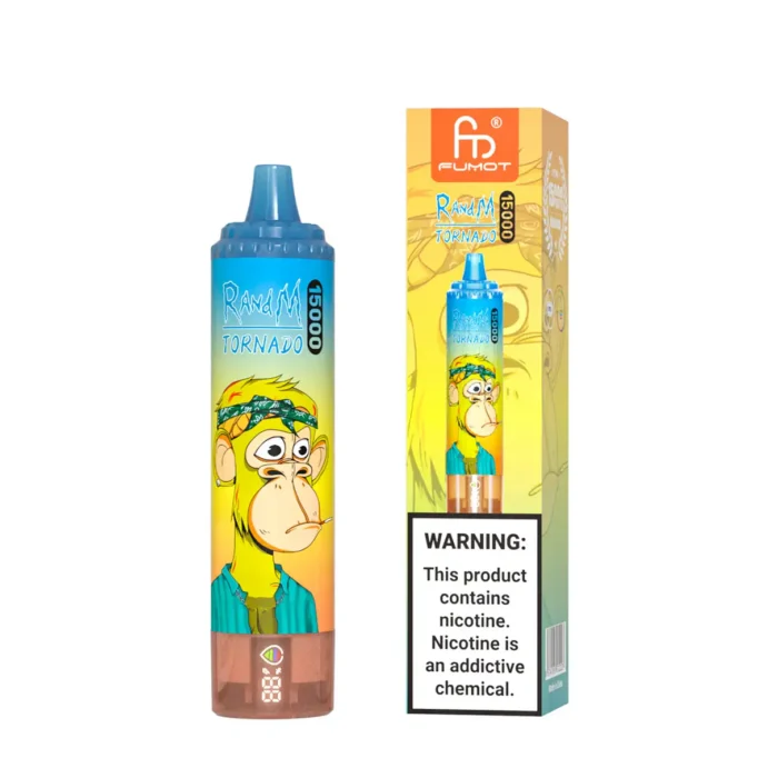 RandM Tornado 15000 Zuege Peach Mango FlavorRechargeable Mesh Coil 25ml E LiquidGuenstig im EinzelhandelLieferung in 5 7 Tagen 4
