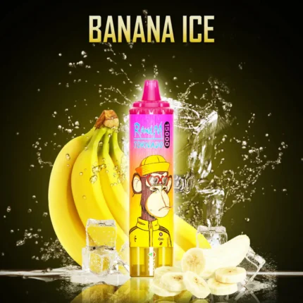 RandM Tornado 15000 Züge – Banana Ice,2025 Neuheiten,Mesh Coil, 850mAh Akku,Der günstigste Einzelverkauf mit schneller Lieferung (1)
