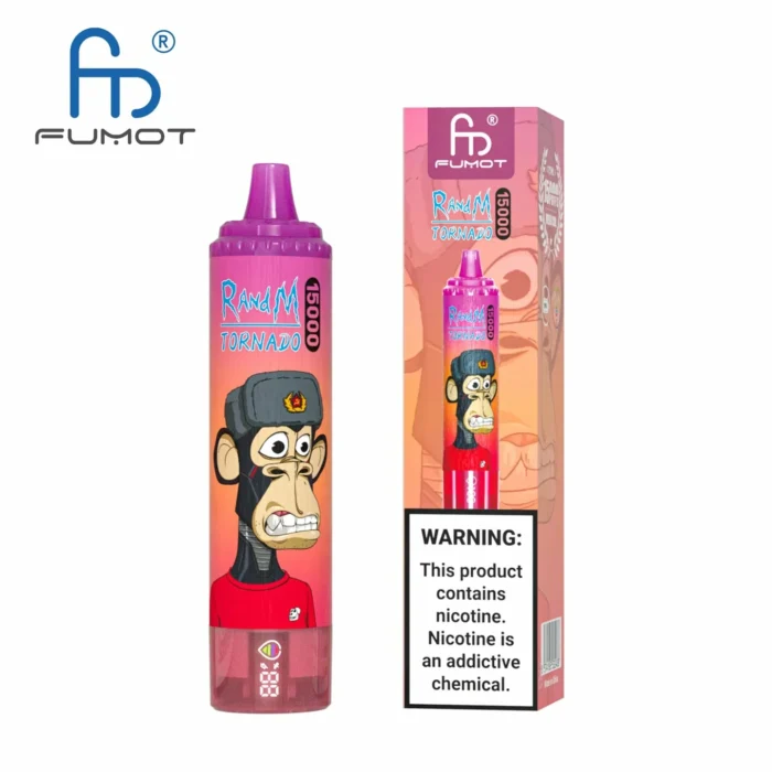 RandM Tornado 15000 Züge – Drachenfrucht Geschmack, Wiederaufladbarer Akku, Mesh Coil, 25ml E-Liquid – Der günstigste Einzelverkauf, Lieferung in 5 bis 7 Tagen (2)