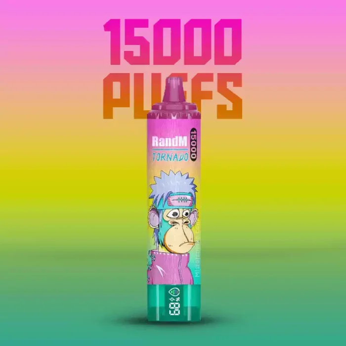 RandM Tornado 15000 Zuege – Erdbeere Eis 0 5 Nikotinsalz 850mAh Akku 25ml E LiquidBestseller 2025Einzelhandelspreis Lieferung in 5 7 Tagen 1