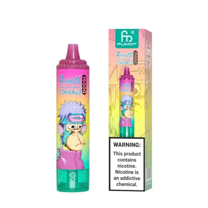 RandM Tornado 15000 Züge – Erdbeere Eis, 0-5% Nikotinsalz, 850mAh Akku, 25ml E-Liquid,Bestseller 2025,Einzelhandelspreis, Lieferung in 5-7 Tagen (2)