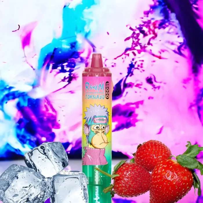 RandM Tornado 15000 Zuege – Erdbeere Eis 0 5 Nikotinsalz 850mAh Akku 25ml E LiquidBestseller 2025Einzelhandelspreis Lieferung in 5 7 Tagen 4