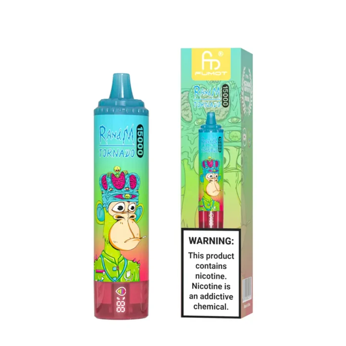 RandM Tornado 15000 Züge – Erdbeere Wassermelone, 25ml E-Liquid, Mesh Coil, Wiederaufladbarer Akku, Einzelhandel, Günstiger Preis, Lieferung in 5-7 Tagen (3)