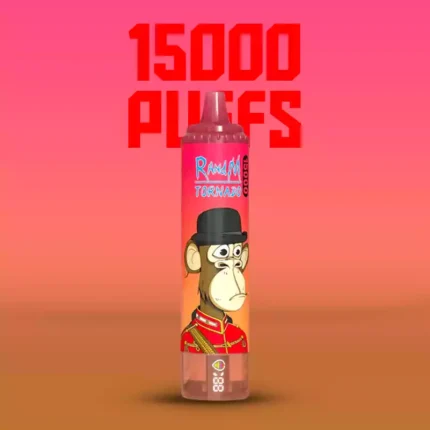 RandM Tornado 15000 Züge – Rote Energie Eis, 2025 Bestseller, Mesh Coil, 850mAh Akku, Günstiger Einzelverkauf mit Schneller Lieferung (2)