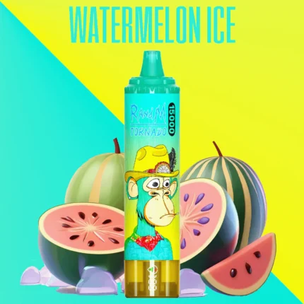 RandM Tornado 15000 Züge – Wassermelone Eis, Mesh Coil, 0-5% Nikotinsalz, Lieferung in 5-7 Tagen, Neue Produkte 2025 (1)