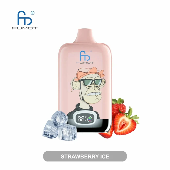 Randm Digital Box 12000 Züge Einweg E-Zigarette- Erdbeere Eis, 550 mAh Akku, 20 ml, 12000 Züge, Der günstigste Preis, Lieferung in 5-7 Tagen innerhalb von Europa (1)