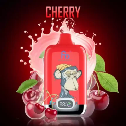 Randm Digital Box 12000 Züge Kirsche Einweg E-Zigarette– 2025 Bestseller mit Mesh Coil, 20 ml E-Liquid, 0-5% Nikotin Schnell geliefert in 5-7 Tagen (1)