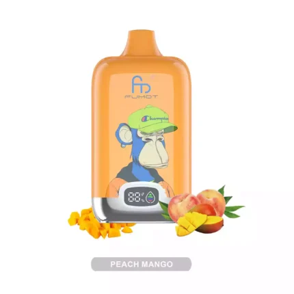 Randm Digital Box 12000 Züge Pfirsich Mango Einweg E-Zigarette – 2025 Bestseller mit Mesh Coil, 20 ml E-Liquid, 0-5% Nikotin Schnelle Lieferung in 5-7 Tagen (2)