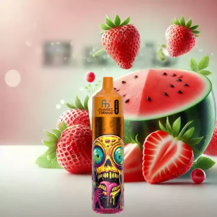 Randm Fumot Tornado 30000 Züge Erdbeere Wassermelone Einweg E-Zigarette – Neue Bestseller 2025, 5% Nikotin, Schnelle Lieferung in 5 bis 7 Tagen