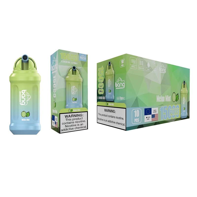 Bang 15K Puffs Vape Filp Design Melon Mint Bang 15K Puffs Vape