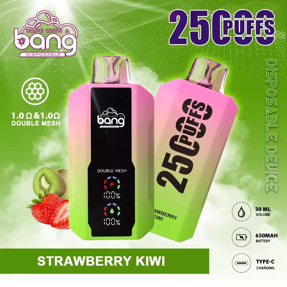 Bang 25000 25K Puffs Vape Strawberry KIWI Bang 25000 25K Puffs
