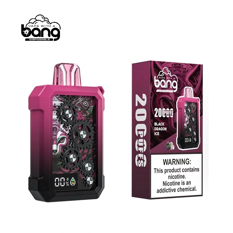 Bang Vape Gear 20K Puffs Black Dragon Ice Bang Vape Gear 20K Puffs