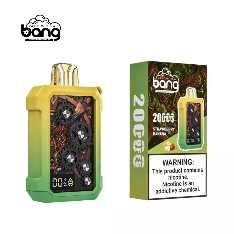 Bang Vape Gear 20K Puffs Strawberry Banana Bang Vape Gear 20K Puffs
