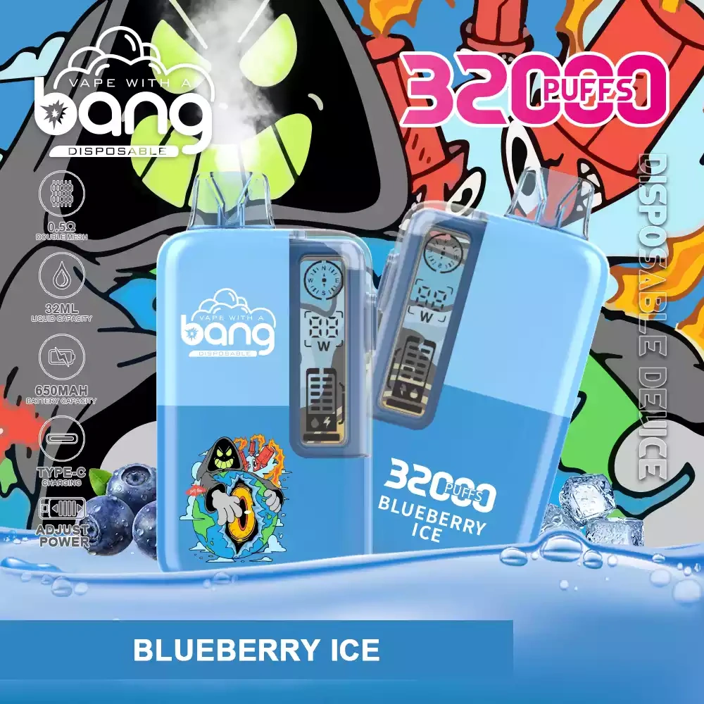 Bang 32000 Puffs 32K Vape Wholesale Blueberry ice Bang 32000 Puffs