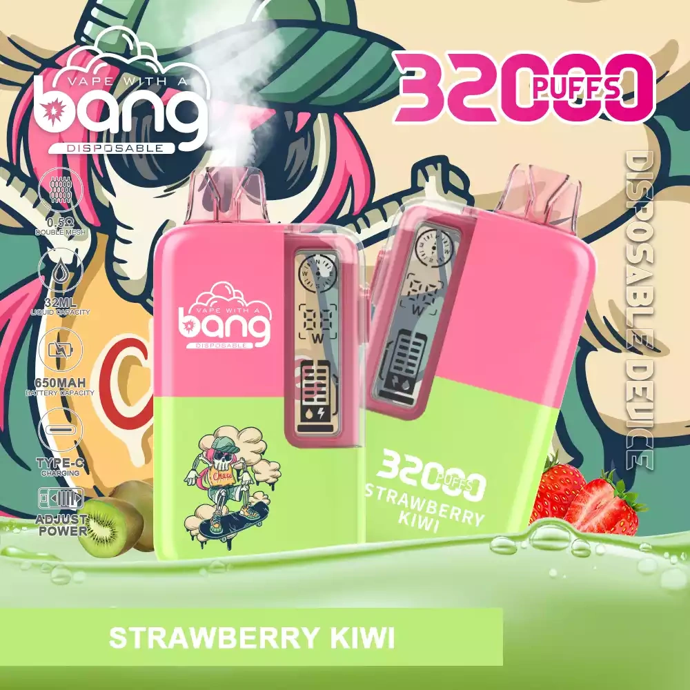 Bang 32000 Puffs 32K Vape Wholesale Strawberry Kiwi Bang 32000 Puffs
